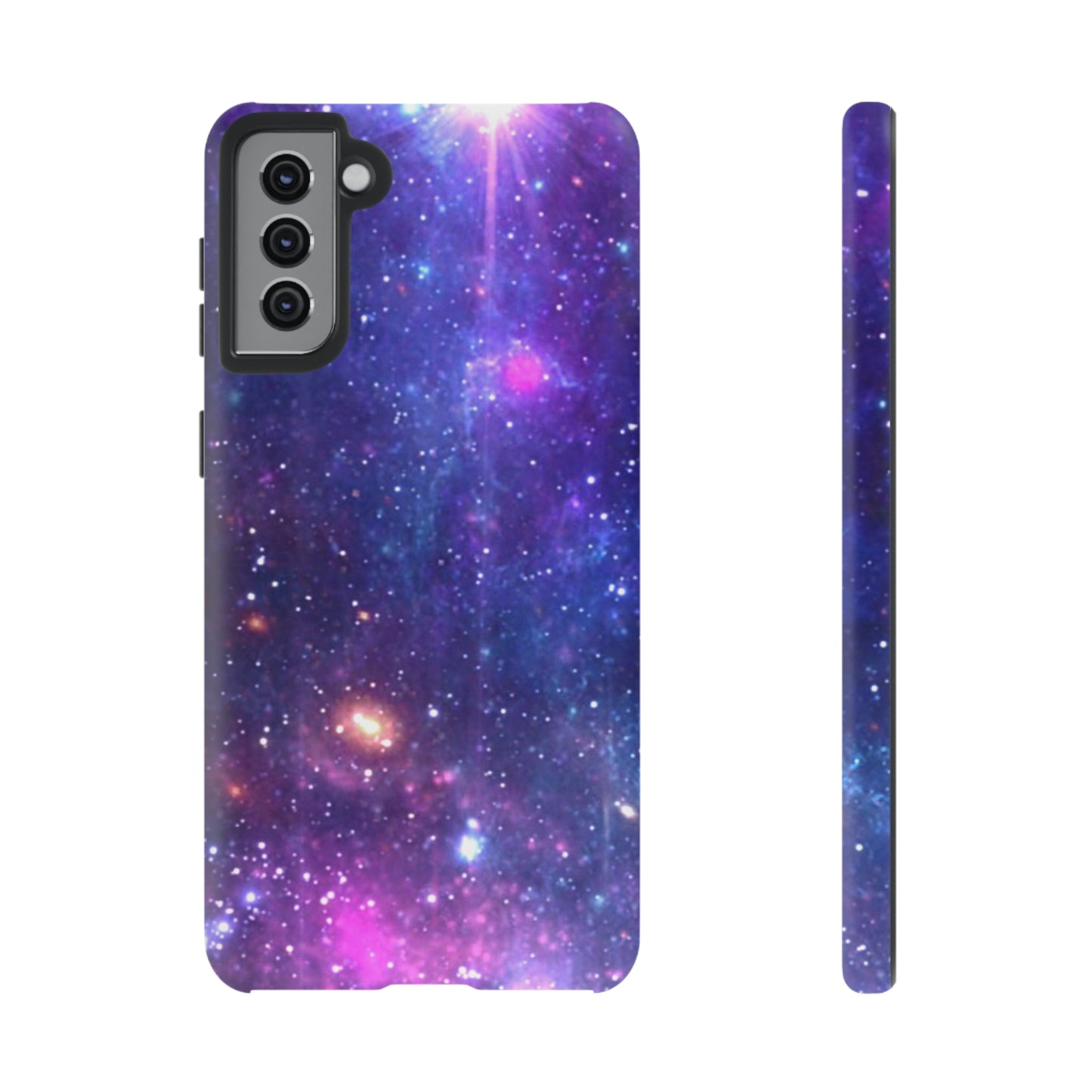 Purple Beyond the Stars Outer Space Out of this World Tough Cases (iPhone, Google, Samsung)