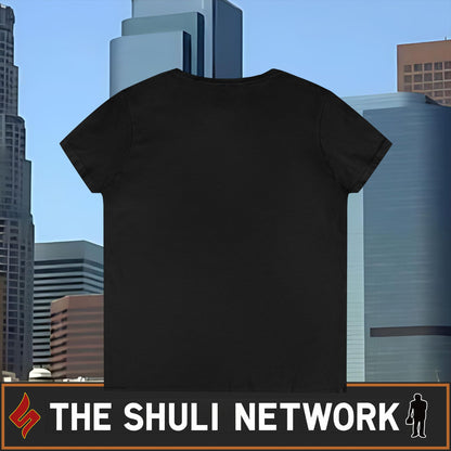 Varney Army Ladies' V-Neck T-Shirt — The Shuli Network Support Tee