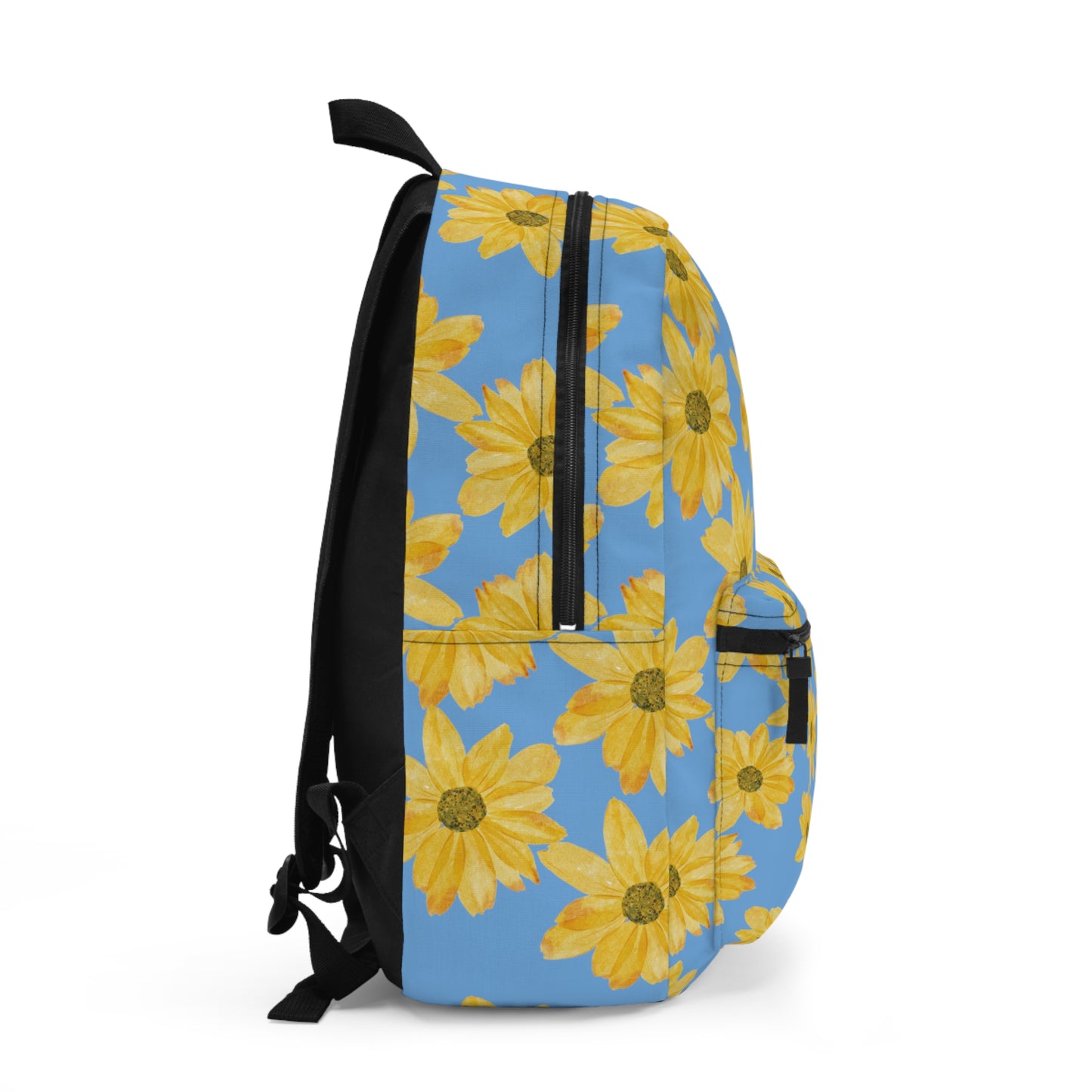 Yellow Flowers on Blue Sky back to School Backpack