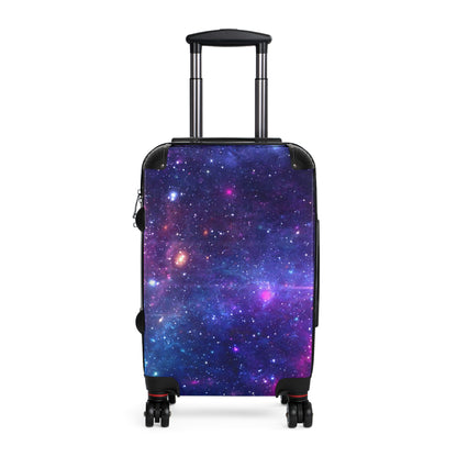 Purple Beyond the Stars Outer Space Out of this World Suitcase