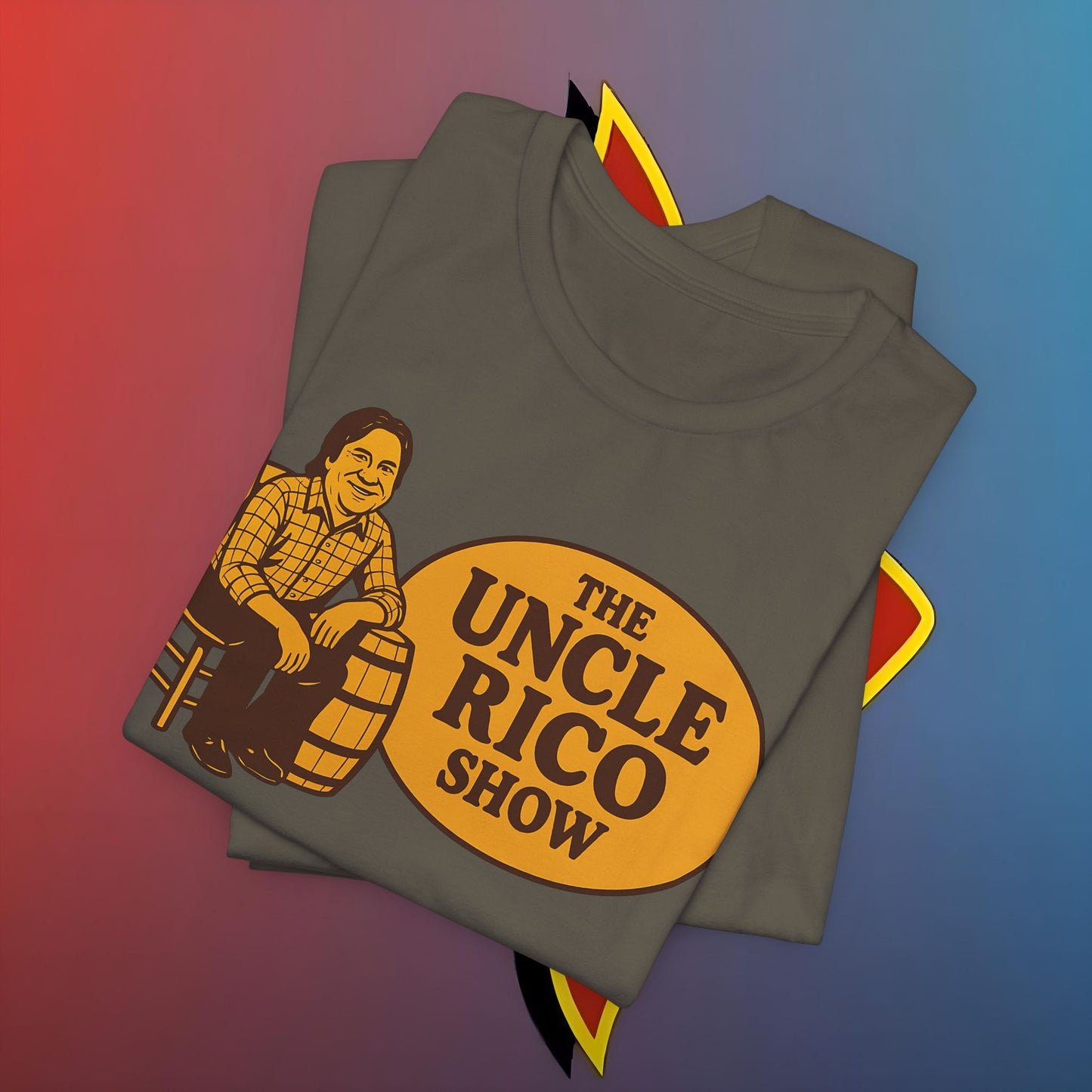Uncle Rico Show Tee, Retro T-Shirt for Fans, Vintage Style Apparel, Movie Merchandise, Gift for Him/Her