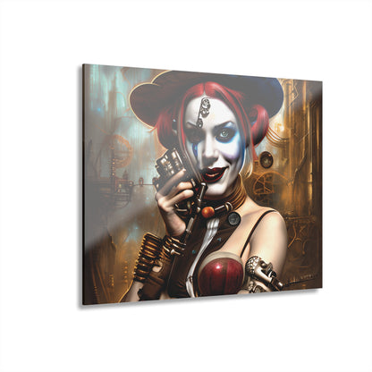 Hyper Realistic Steampunk Harley Quinn Acrylic Prints (French Cleat Hanging)