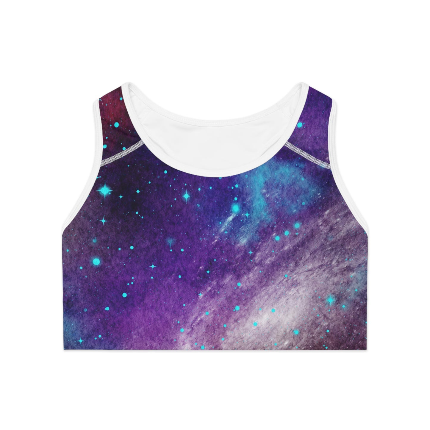 Outer Space Out of this World Sports Bra (AOP)