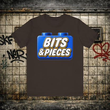 Bits & Pieces Graphic Tee One Size Fits All… Jokes?”