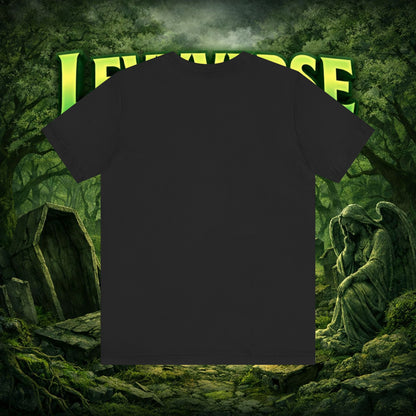 Levyverse Logo Tee — Green Fantasy Graphic T-Shirt