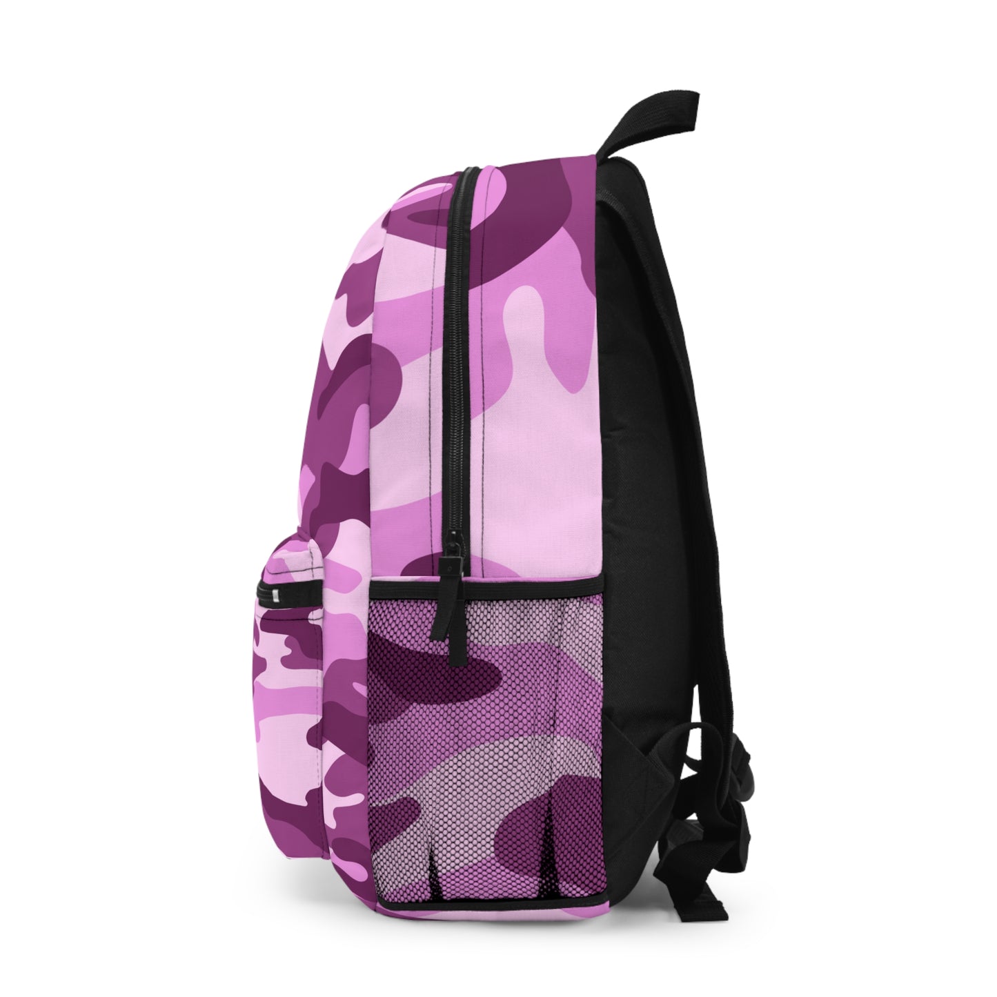 Pink Camo Print Back to School Backpack