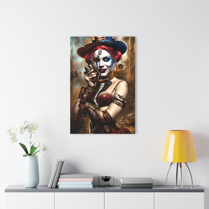 Hyper Realistic Steampunk Harley Quinn Acrylic Prints (French Cleat Hanging)
