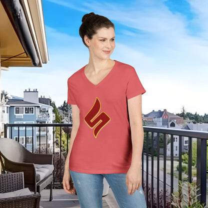 Lady Dabblers The Shuli Network Ladies' V-Neck T-Shirt