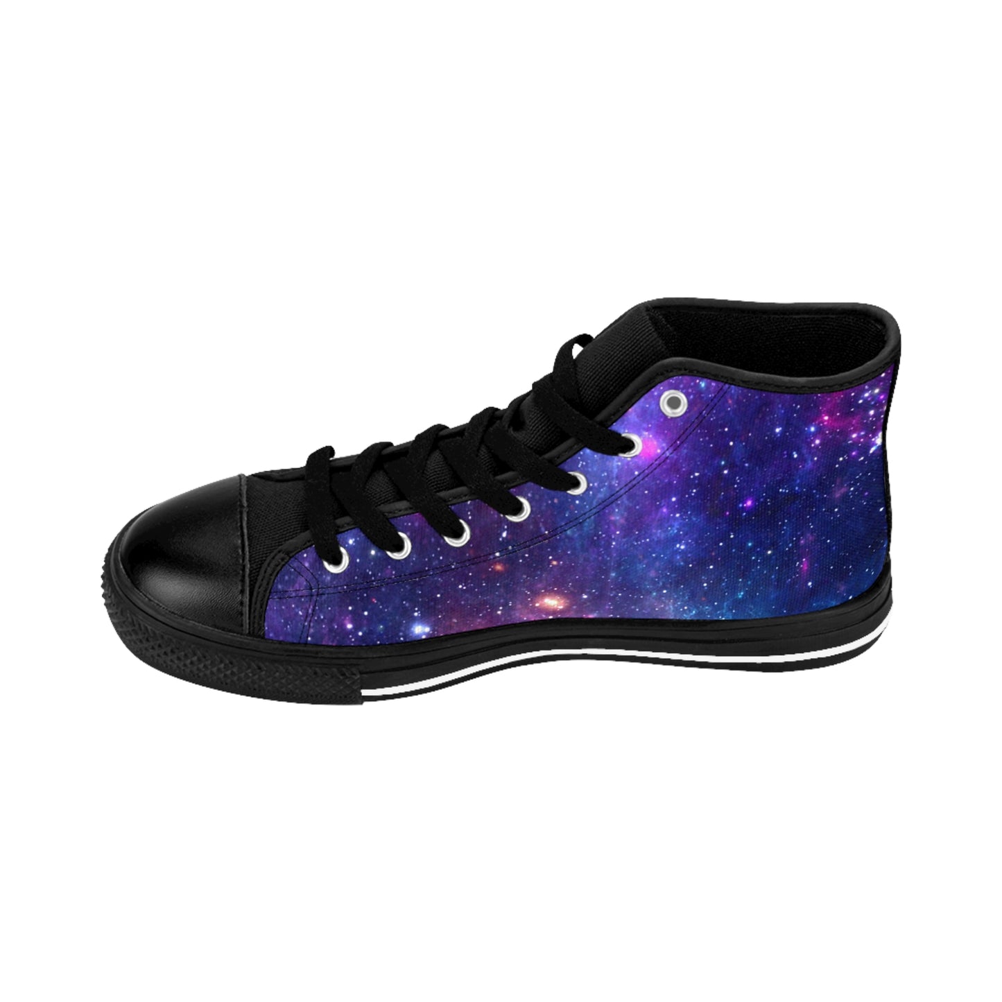 Purple Beyond the Stars Outer Space Out of this World Women's Classic Sneakers