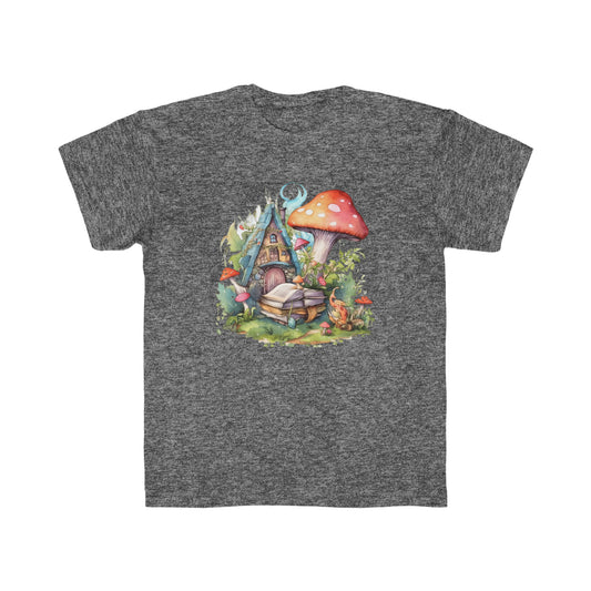 The Enchantment of the Fairy Forest A Place of Pure Magic Kids Regular Fit Tee gifts for book lovers Cottagecore fairycore