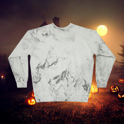 Howdy Boo Western Halloween Retro Unisex Color Blast Crewneck Sweatshirt Gift for her