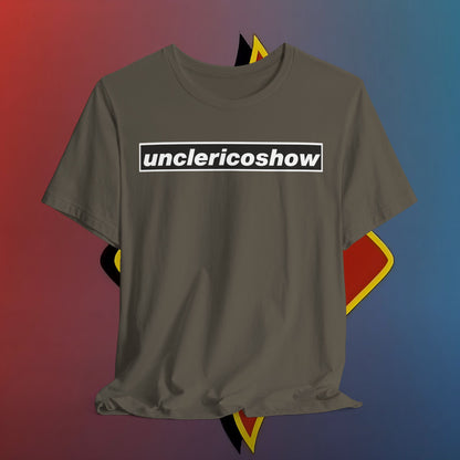 The Uncle Rico Show Tee – Broadcasting Buffoonery Since Whenever