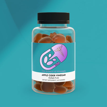 DirkX Apple Cider Vinegar Gummies: Elevate Your Health, One Tasty Bite at a Time! (60 Gummies)