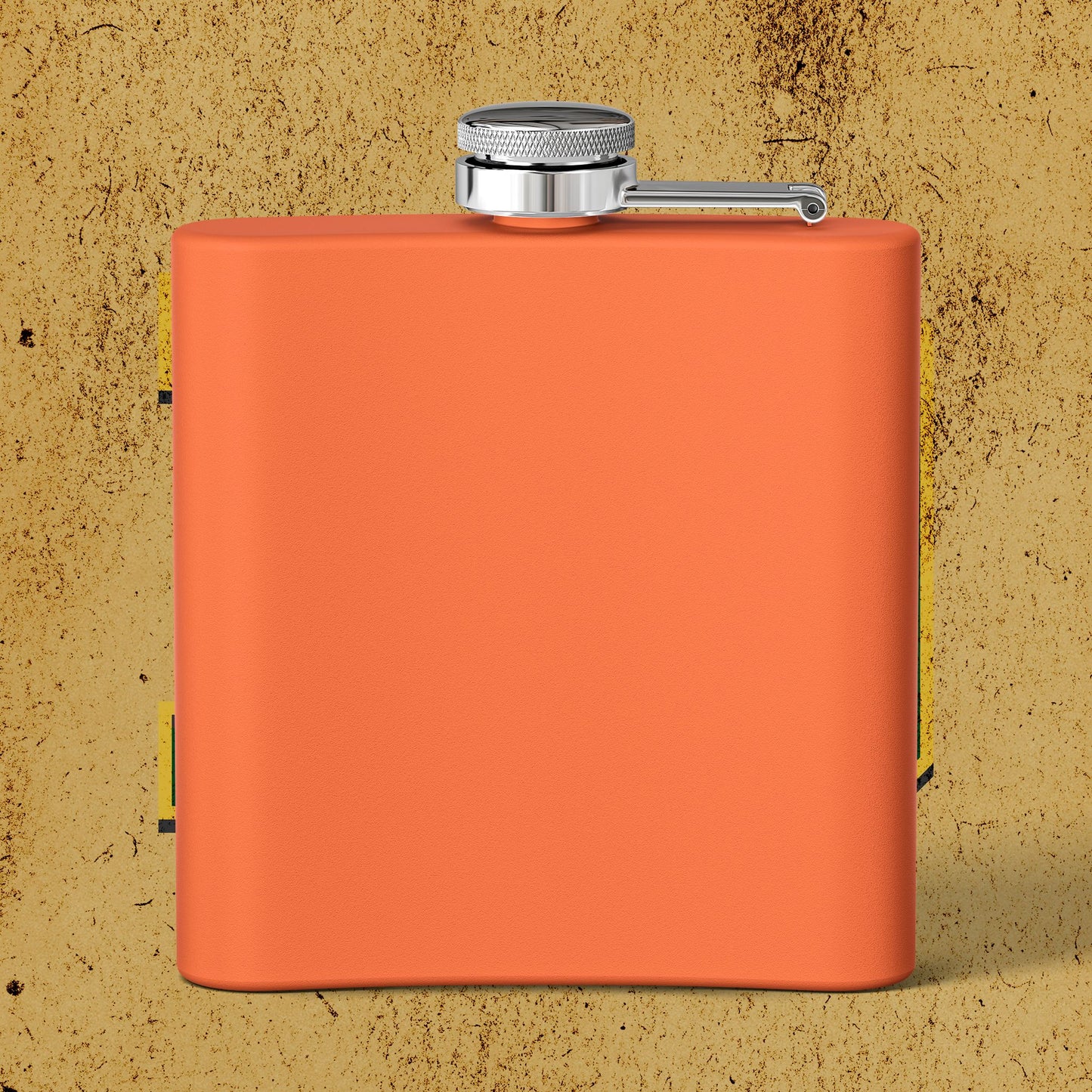 Paddle Daddy Stainless Steel Flask, Chloe Dog Design, Pickleball & Paddle Sports Gift, In Daddibus Veritas Dadcore Accessory