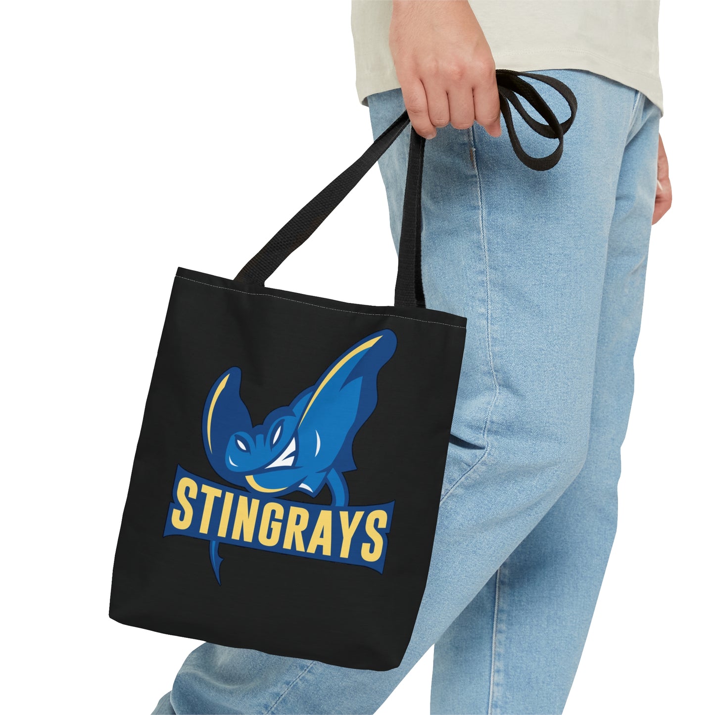 CUSTOM Name, CUSTOM LOGO All Over Print School Spirit Tote Bag - Show Your Pride with Every Carry