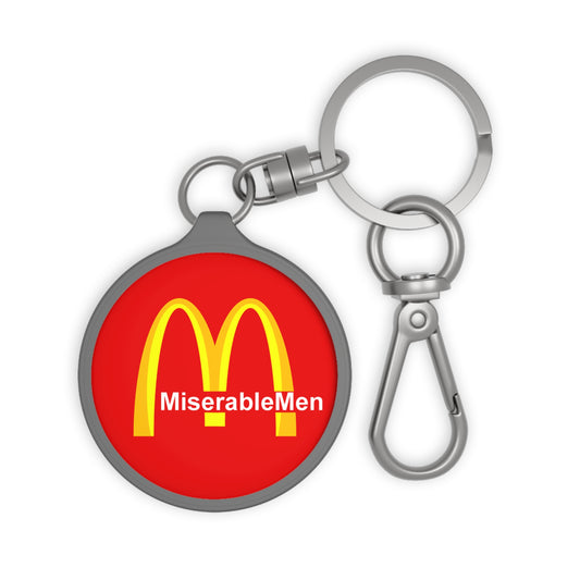 Ultimate Laughs with The Miserable Men Show Keyring Tag