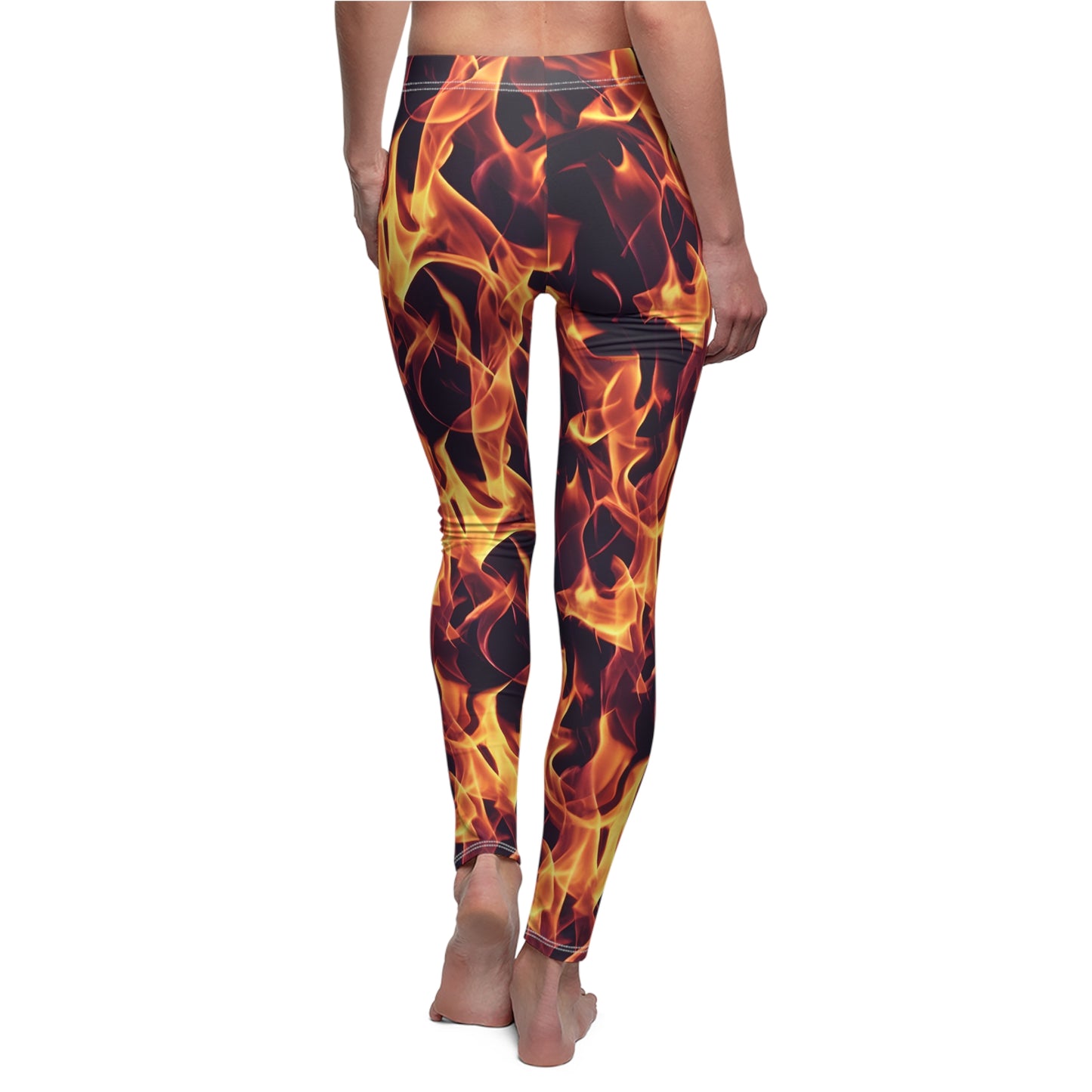 Women's Cut & Sew Casual Leggings (AOP)