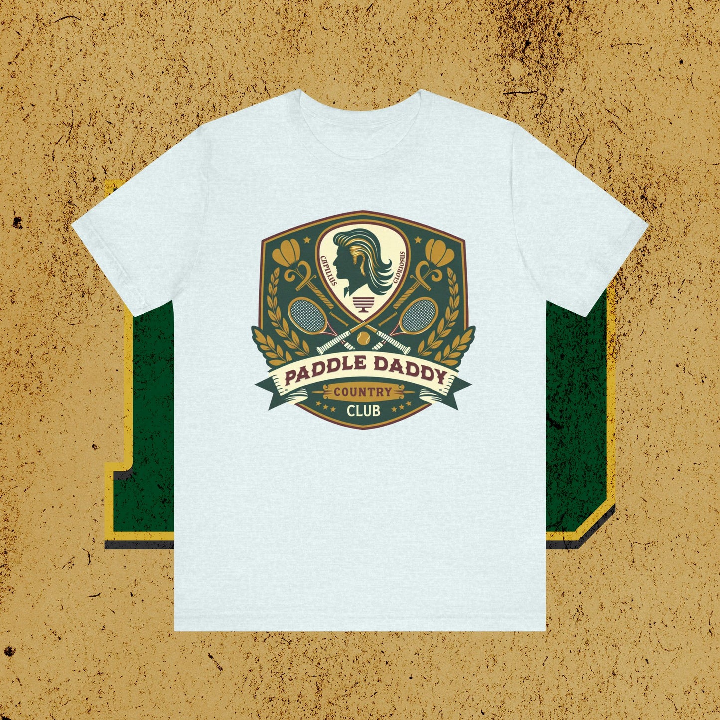Paddle Daddy Country Club Tee  Where Prestige Meets Pickleball and Dad Jokes