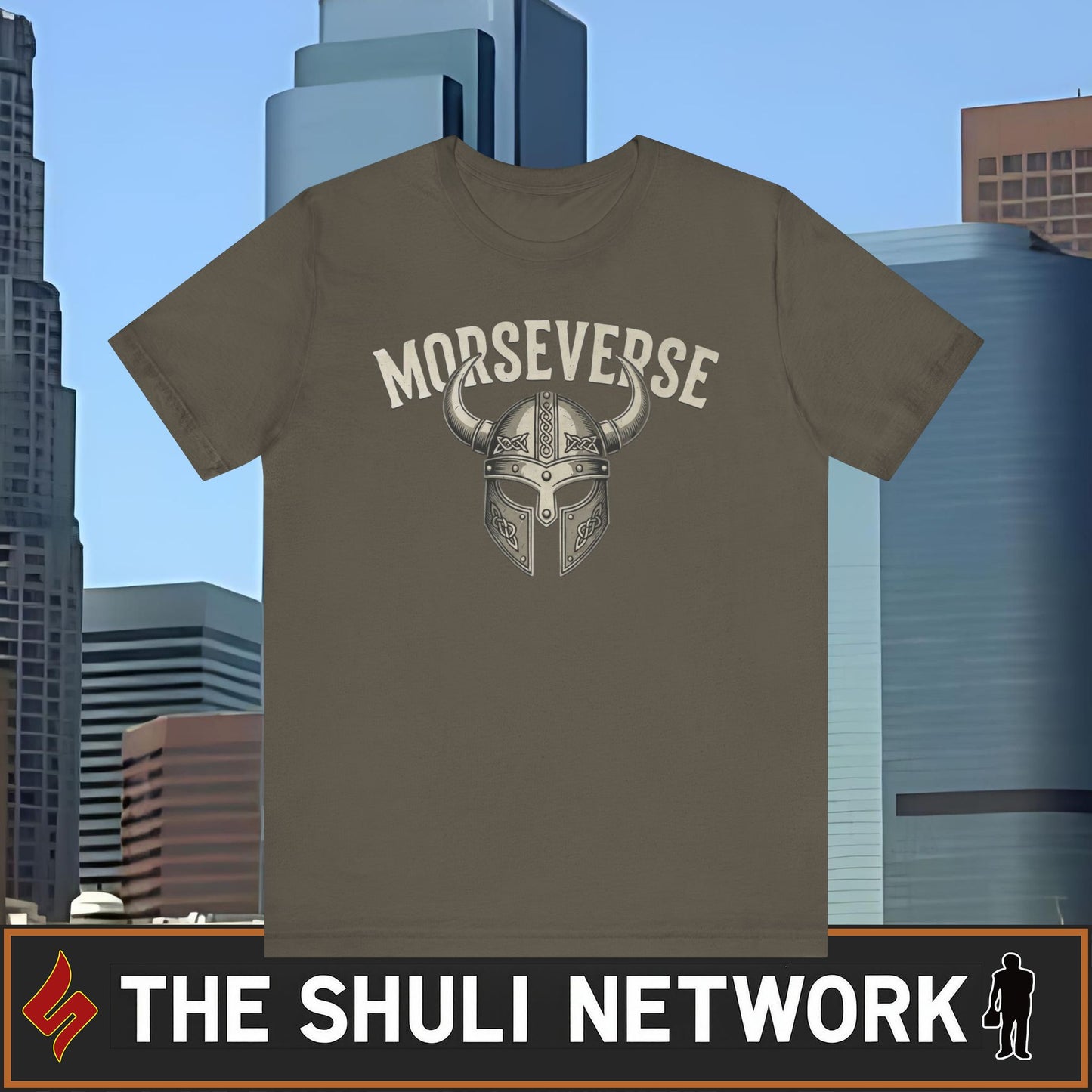 Morseverse Viking Helmet T‑Shirt