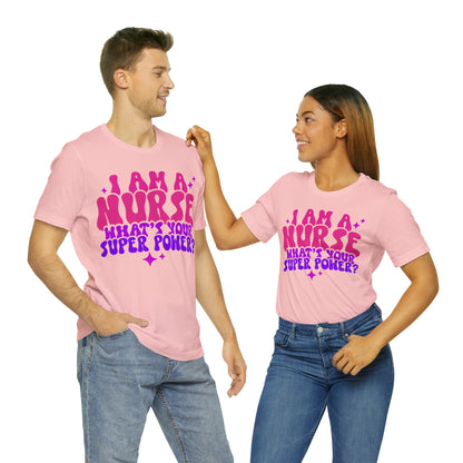 Comfy and Stylish Bella+Canva 3001 Nurse T-Shirt: Perfect Gift for Professionals & Nursing Students, Soft Fabric, Various Sizes Available