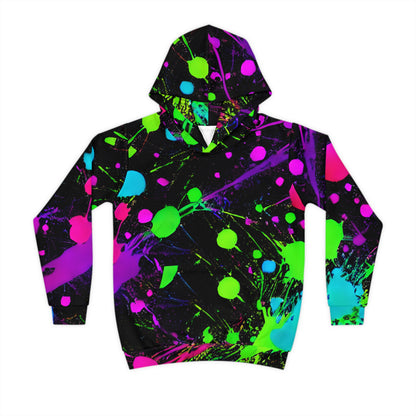 Splatter-tastic Children's Hoodie (AOP)
