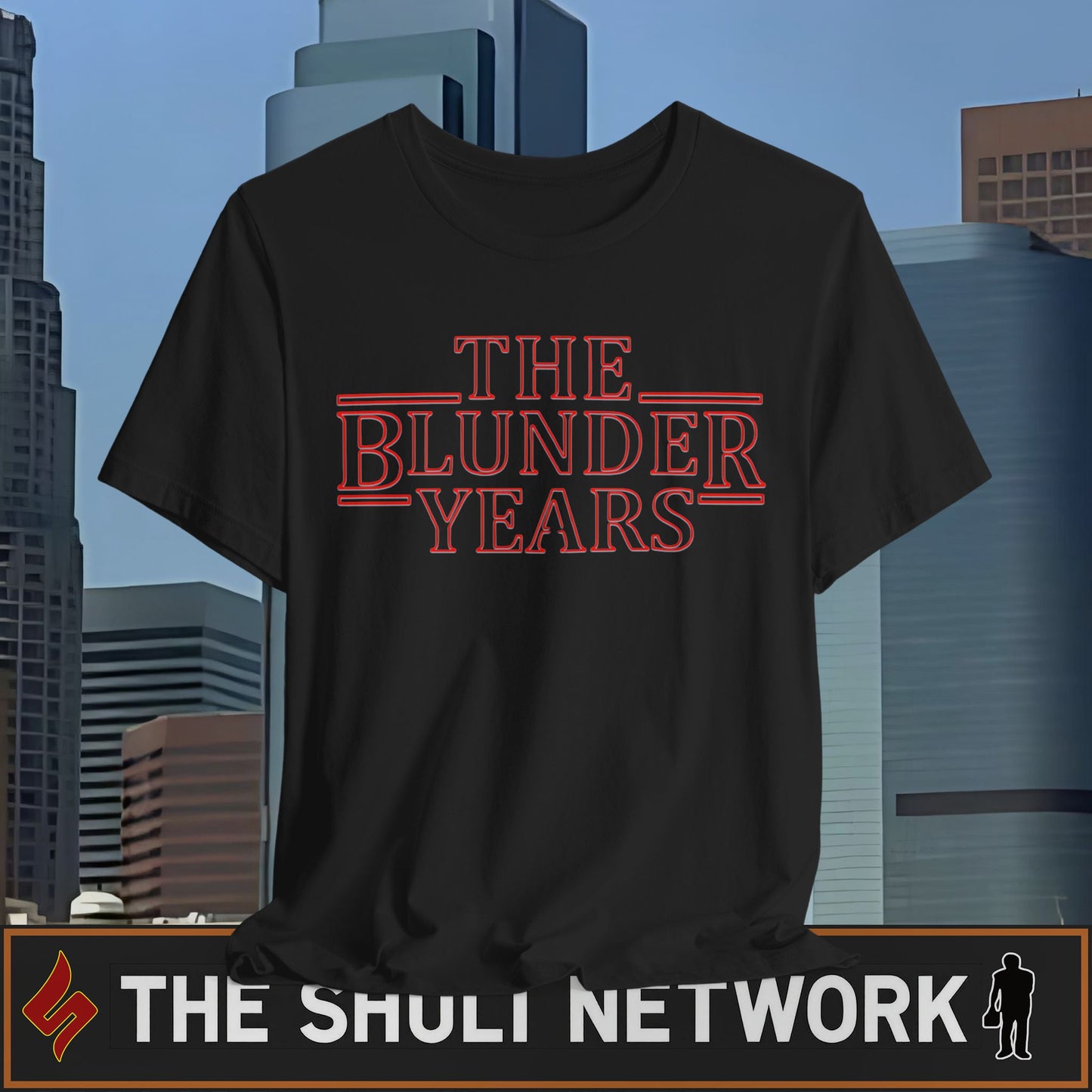 The Blunder Years Tee — Retro Sci‑Fi Inspired Graphic T-Shirt