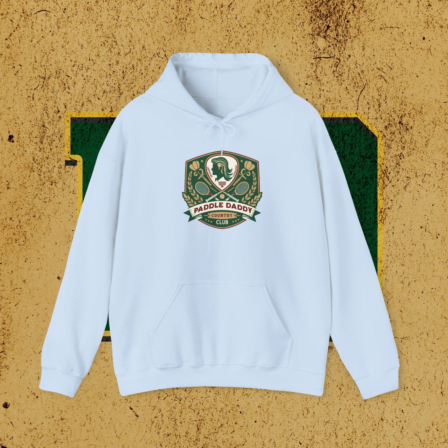 Paddle Daddy Hoodie, Unisex Hooded Sweatshirt for Dads, Elite-ish Comfort for the Ironically Refined