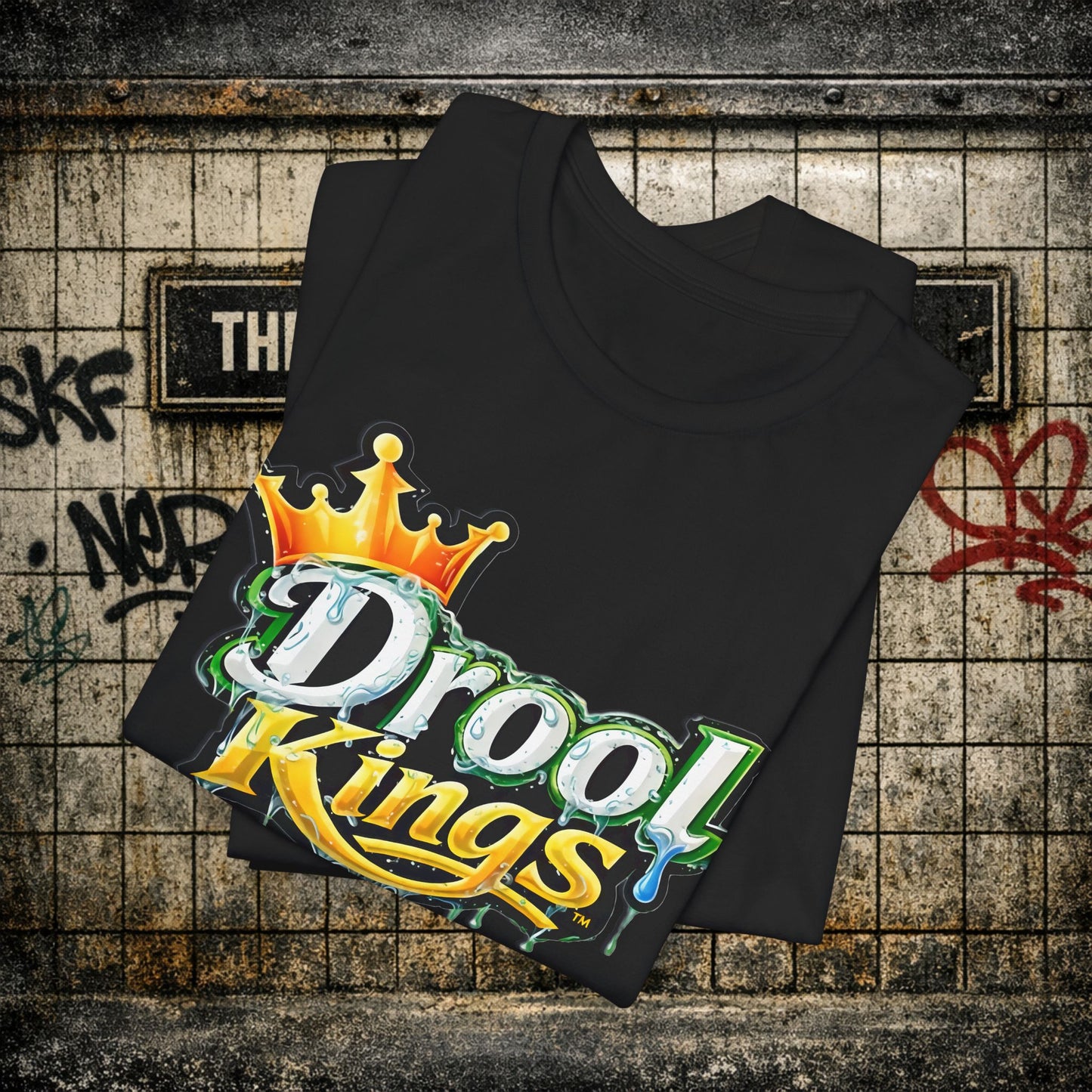 Drool Kings Graphic Tee — Urban Crown Shuli Streetwear T‑Shirt