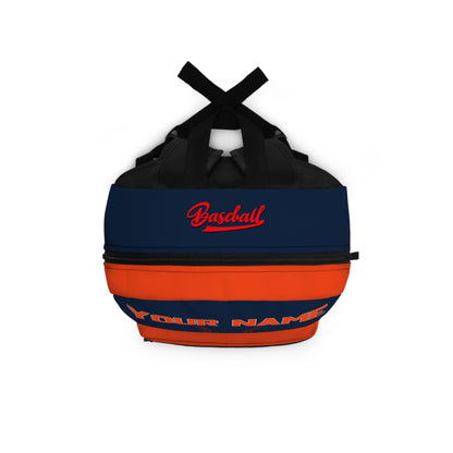 Detroit Baseball "Custom Name" and "Custom Number" Backpack