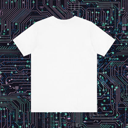 The Future is now Cyber Punk Guy Unisex Jersey Short Sleeve Tee