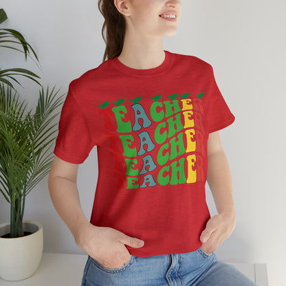 Colorful Teacher Unisex Jersey Short Sleeve Tee