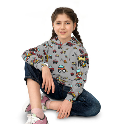 Little Builders Children's Hoodie (AOP)