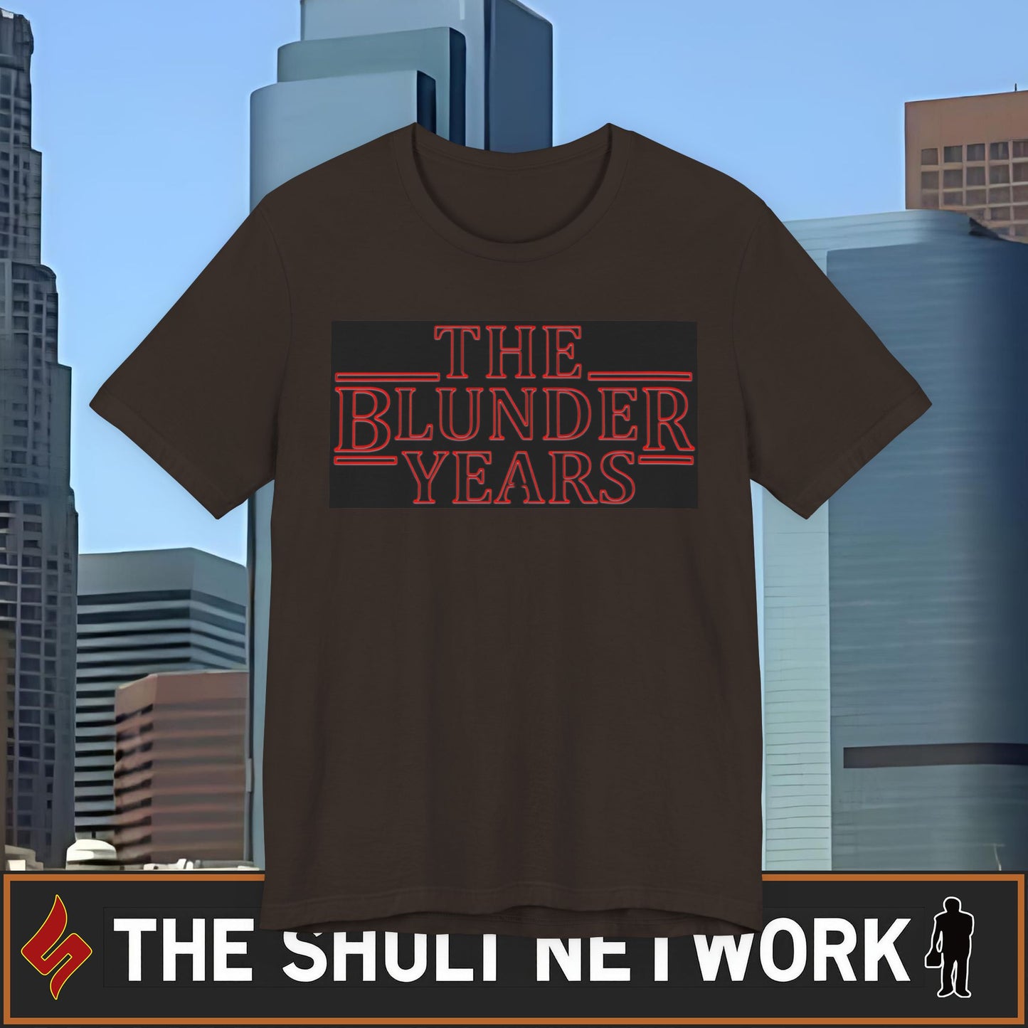 The Blunder Years Tee — Retro Sci‑Fi Inspired Graphic T-Shirt