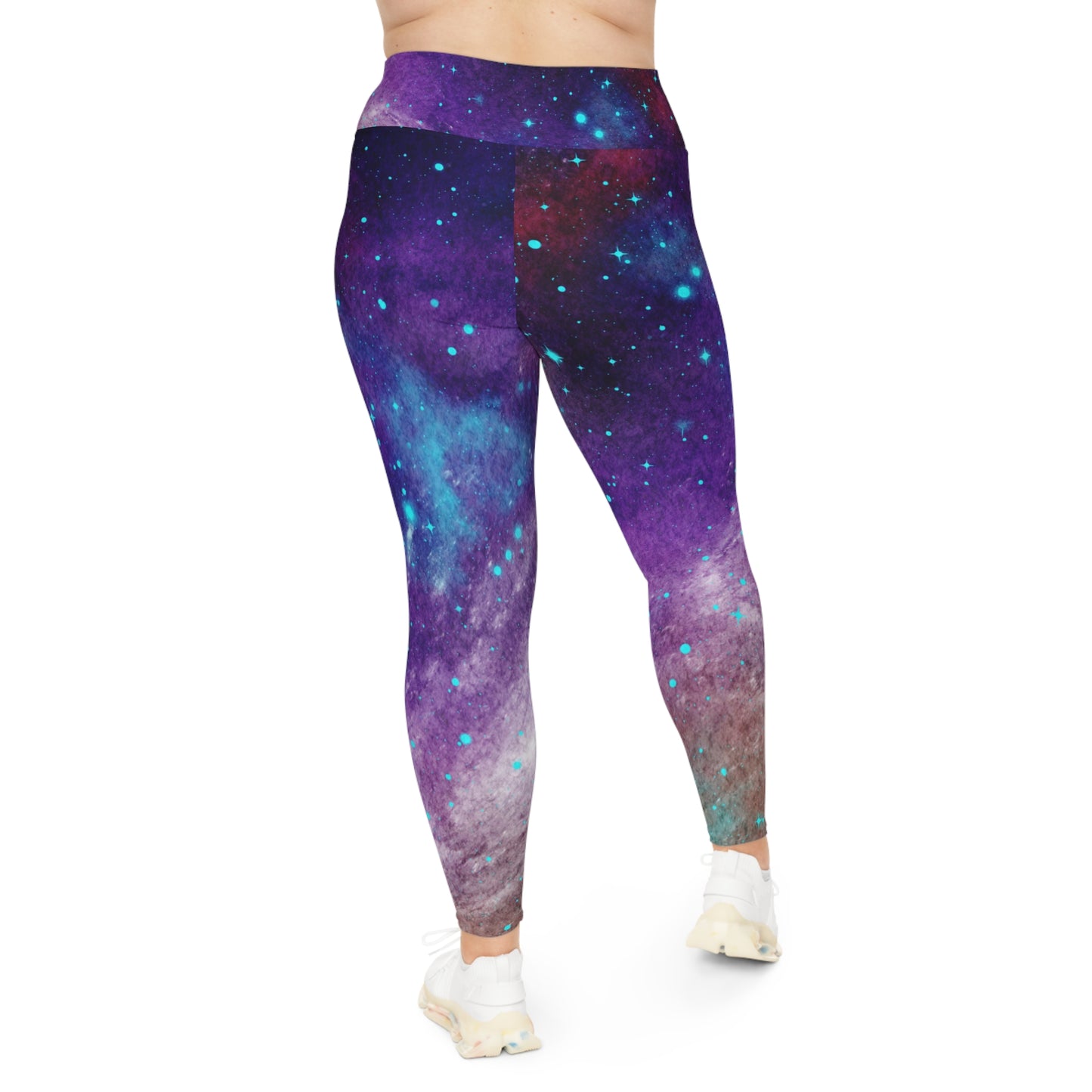 Outer Space Out of this WorldPlus Size Leggings (AOP)