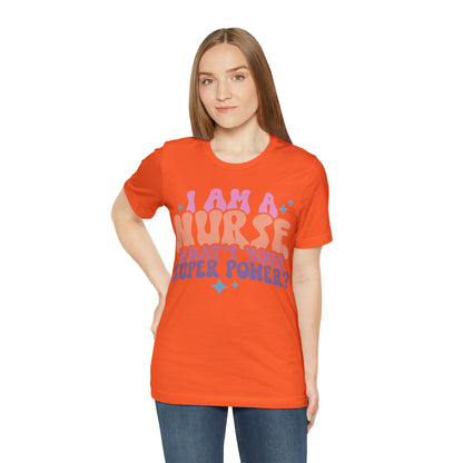 Comfy and Stylish Bella+Canva 3001 Nurse T-Shirt: Perfect Gift for Professionals & Nursing Students, Soft Fabric, Various Sizes Available