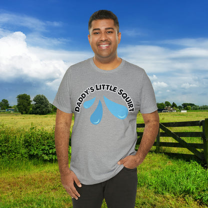 Daddy's Little Squirt Unisex Jersey Short Sleeve Tee