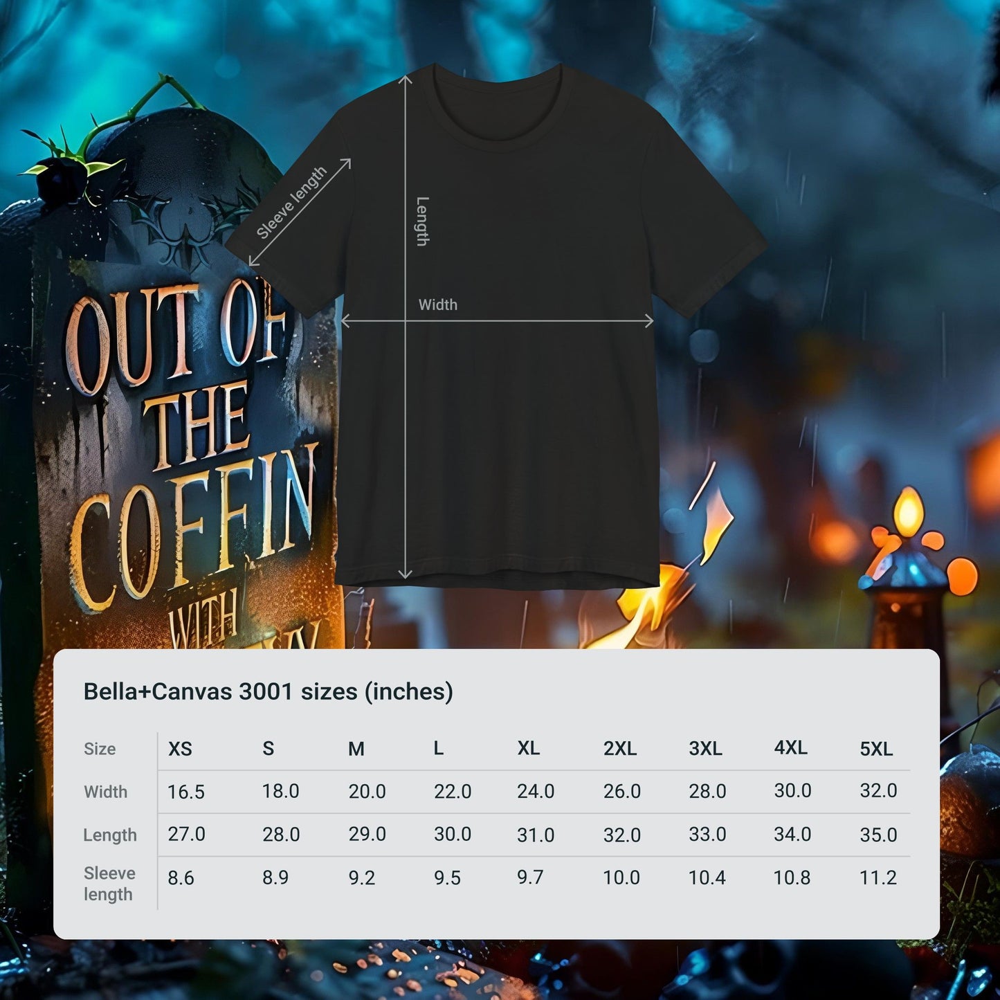 Stepping out of the Coffin for the 100th Time No Stress Tee #levyverse In Multiple Sizes