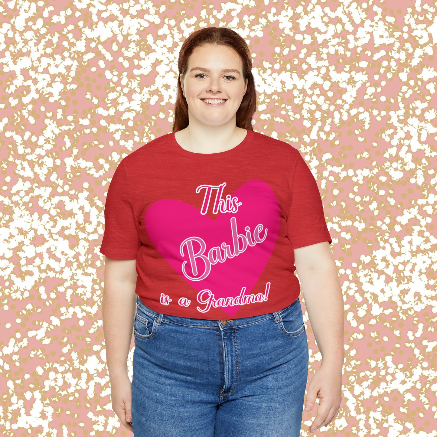 This Barbie is a Grandma Unisex Jersey Short Sleeve Tee