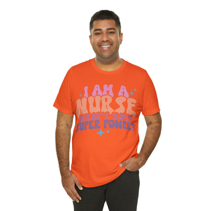 Comfy and Stylish Bella+Canva 3001 Nurse T-Shirt: Perfect Gift for Professionals & Nursing Students, Soft Fabric, Various Sizes Available