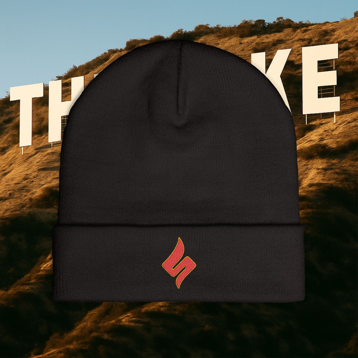 Shulie “S” Logo Beanie – Streetwear for Smartasses — Cozy Winter Hat for Outdoor & Streetwear