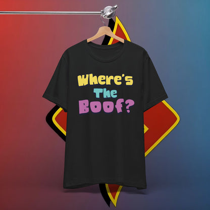 Where's the Boof? #skoal" Unisex Jersey Short Sleeve Tee