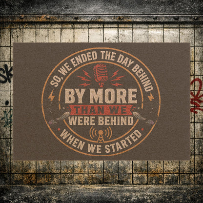 “The Minnesota Mic‑Pretender Work Boot Door Mat— As Tough As His Radio Act Isn’t”