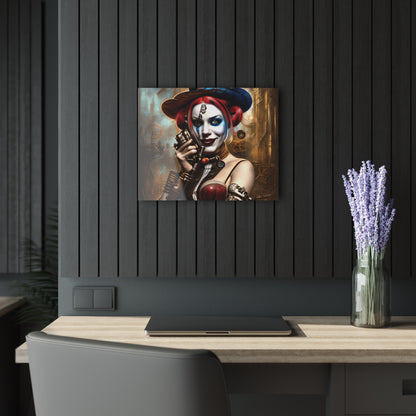 Hyper Realistic Steampunk Harley Quinn Acrylic Prints (French Cleat Hanging)