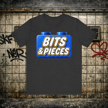 Bits & Pieces Graphic Tee One Size Fits All… Jokes?”
