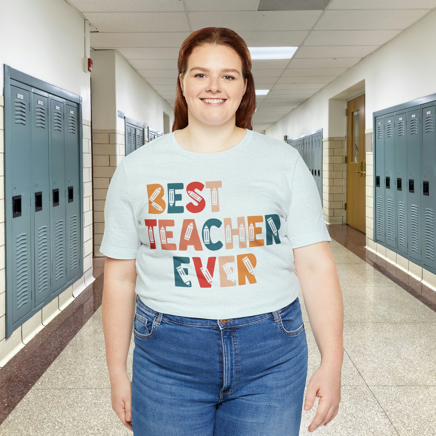 Best Teacher Ever Unisex Jersey Short Sleeve Tee