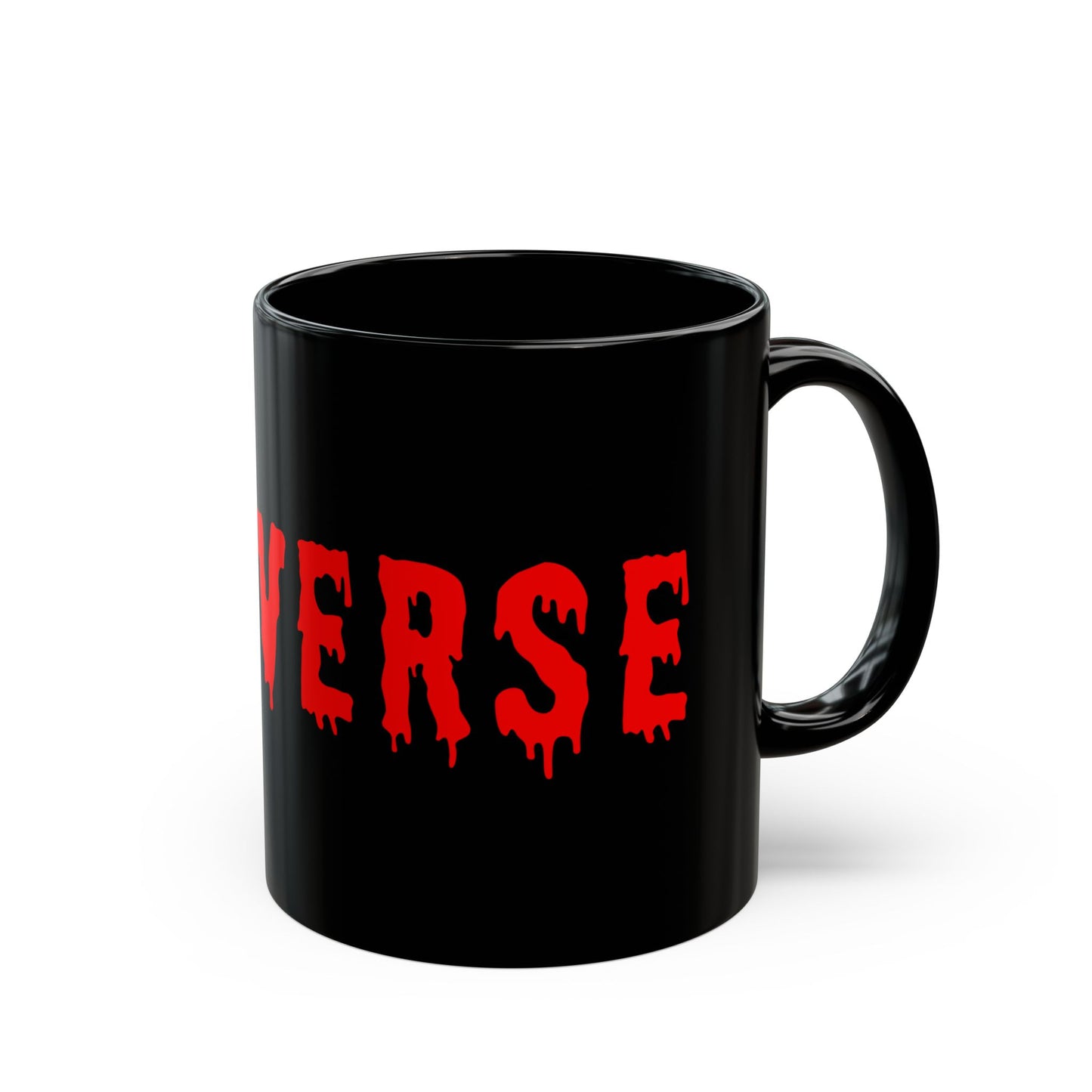 The "LevyVerse" 11 Oz Black Glossed Ceramic Mug #boblevy