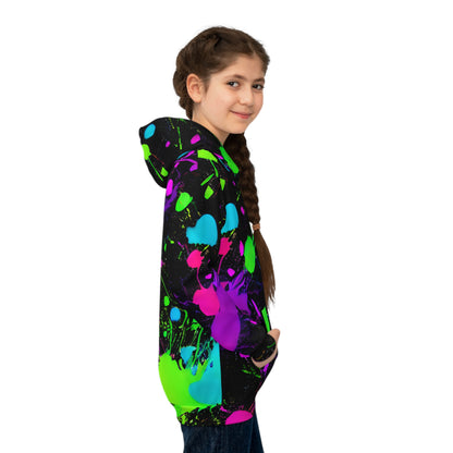 Splatter-tastic Children's Hoodie (AOP)