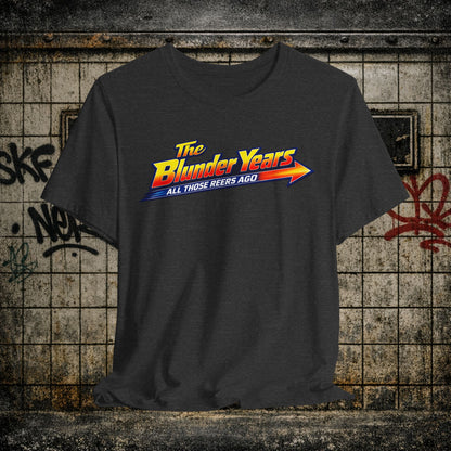 Retro 'The Blunder Years' Graphic Tee - Nostalgic Vintage Logo T-Shirt