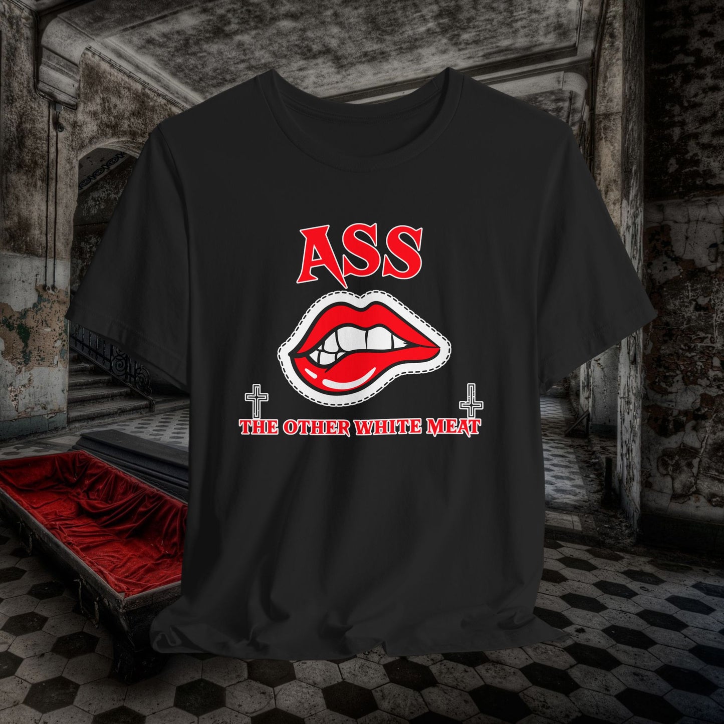 Bob Levy "Ass the Other White Meat" Tee #levyverse Comedy In Multiple Sizes