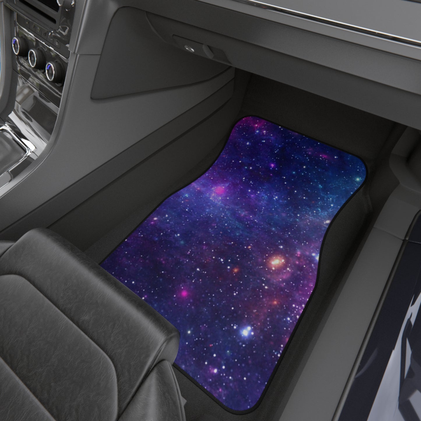 Purple Beyond the Stars Outer Space Out of this World Car Mats (Set of 4)